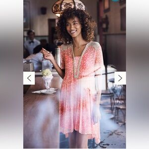 Anthropologie Maeve Morning Glory Swing dress size 2